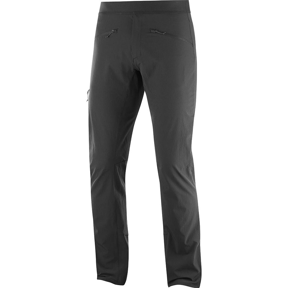 Salomon Singapore Mens Pants - WAYFARER ALPINE M Black | 70312-KXMS